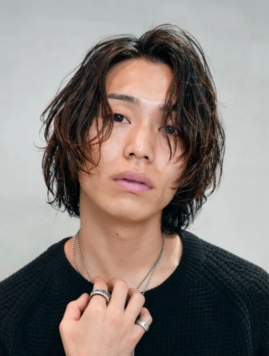 パーマ メンズ カット パーマ メンズ似合わせ 【fifth】おうたのヘアスタイル