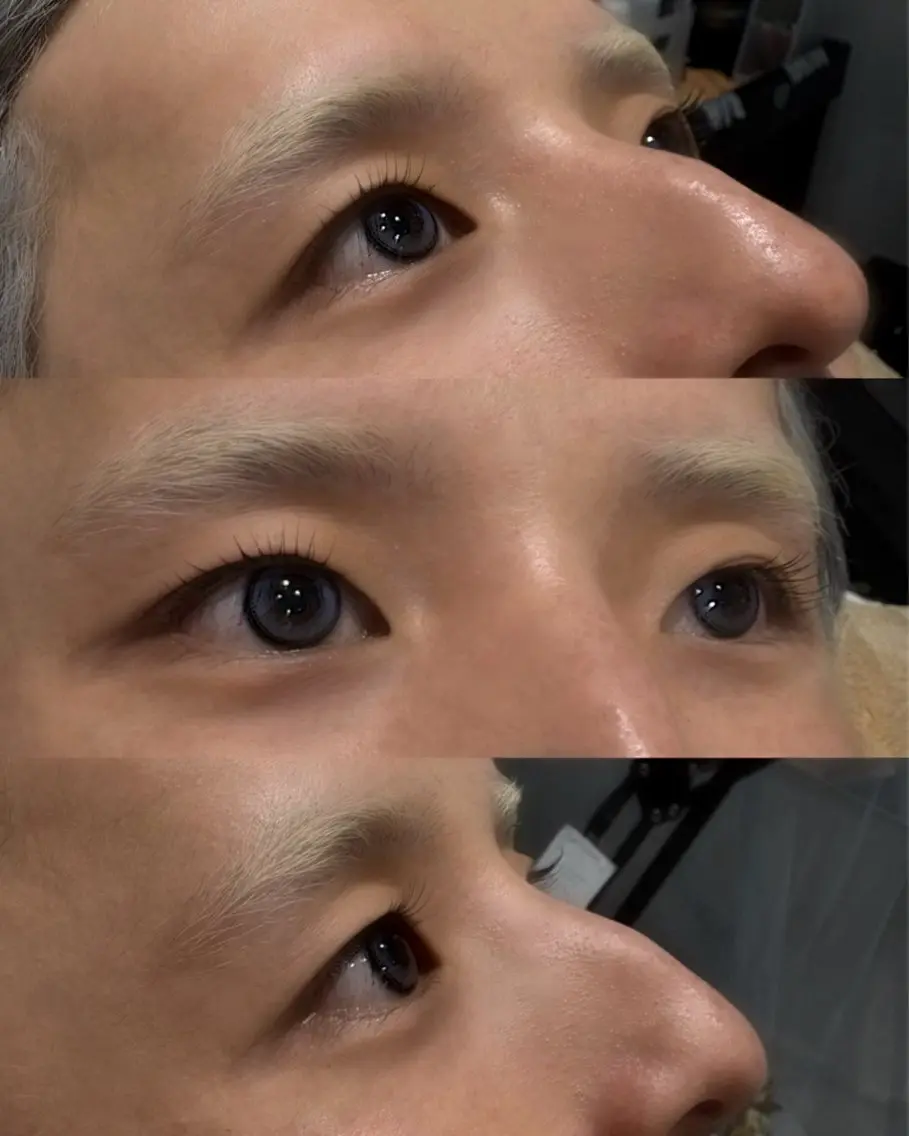 マツエク・マツパ ナチュラル まつげパーマ 一重×まつ毛パーマ おくたけ せいなのマツエク・マツパデザイン
