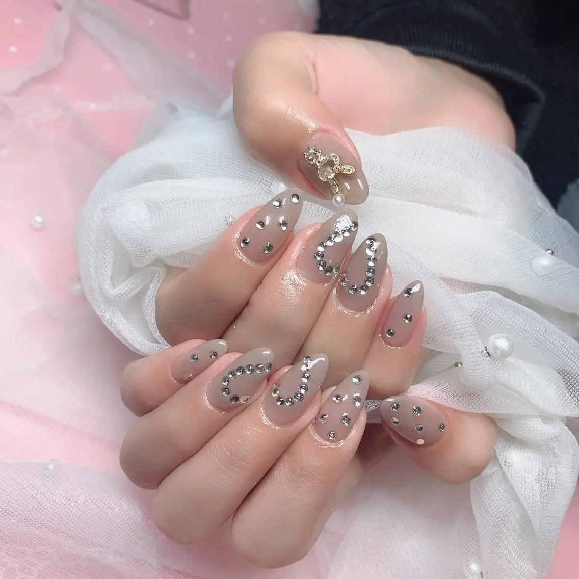 ネイル 長さ出し ネイルチップ Nail Salon kihi大塚店のネイルデザイン