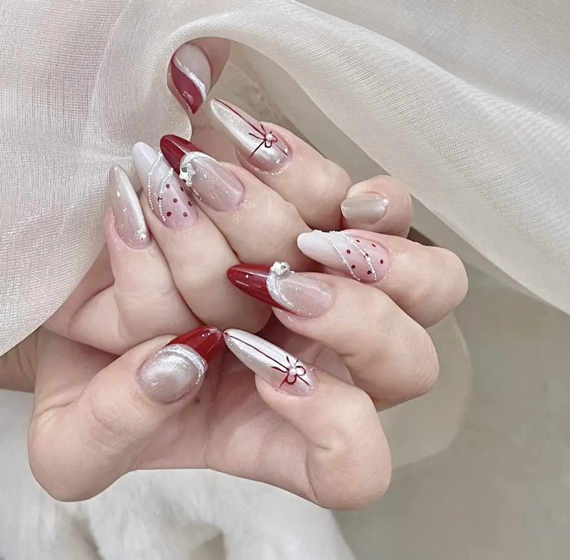 ネイル ハンドネイル 🎀 NaNa_nailのネイルデザイン