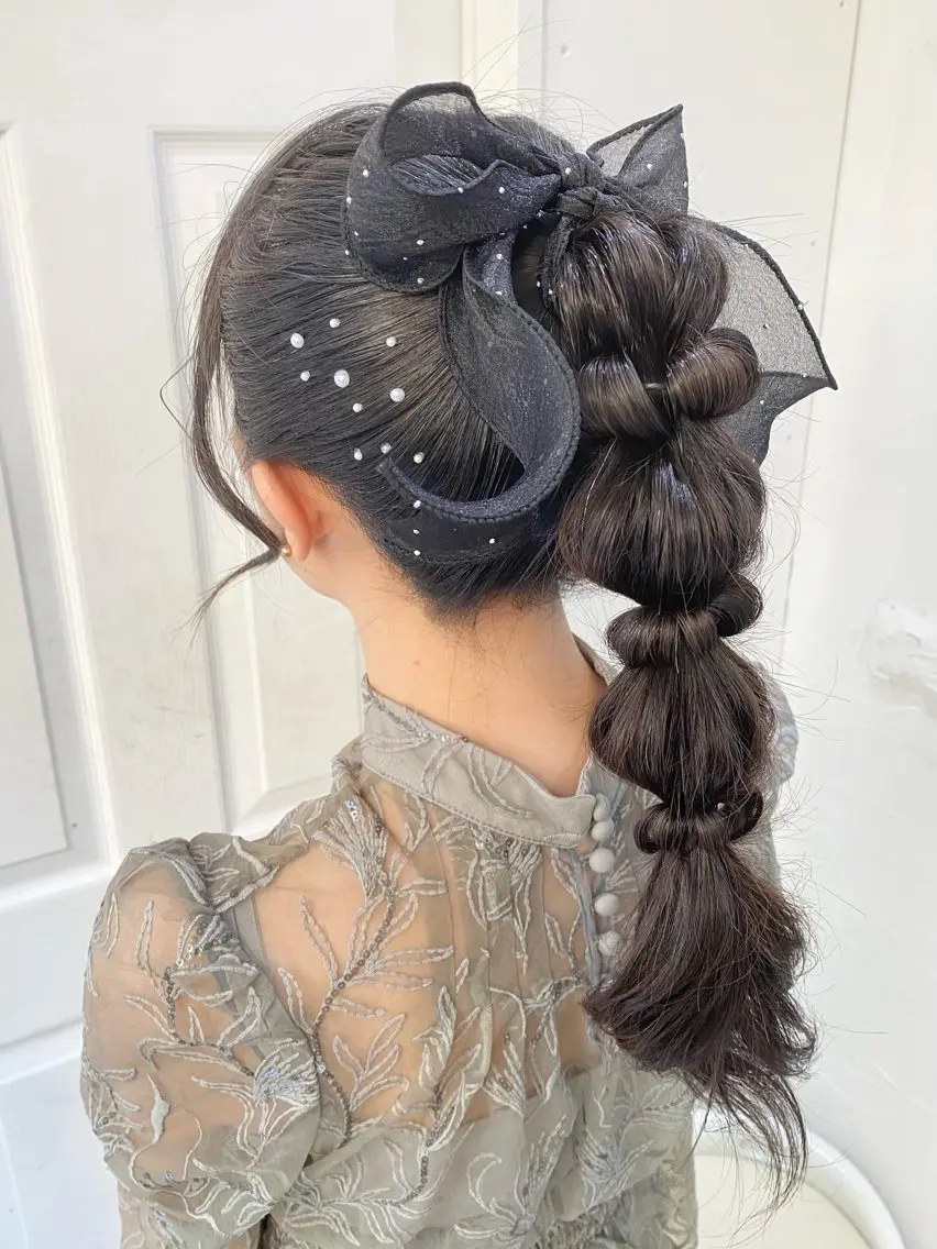 ヘアアレンジ uros.中目黒 moekaのヘアスタイル