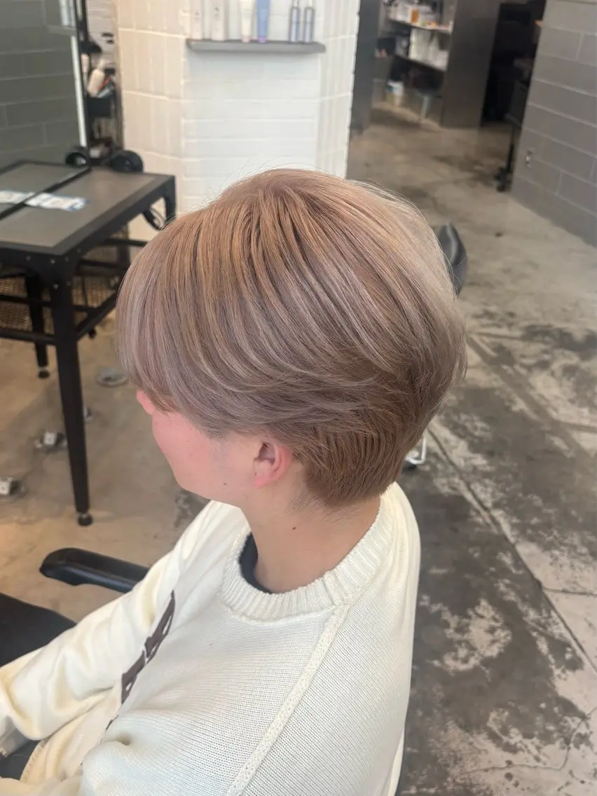 【メンズ限定👦🏻】メンテナンスカット＋ダブルカラー＋トリートメント🎀♡̴⟡.˚の写真