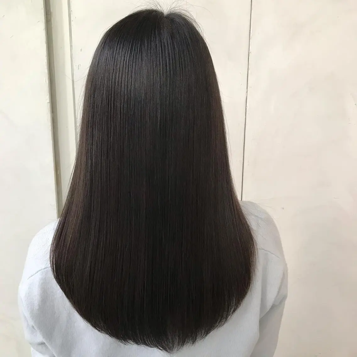 ロング カット 縮毛矯正 鈴木 拓海のヘアスタイル