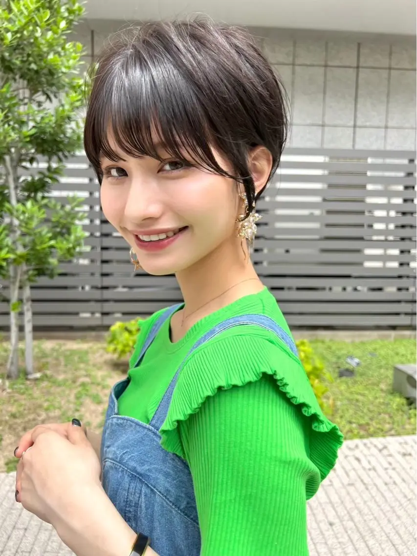 ショート 谷町四丁目/片山 朝陽/Le'aのヘアスタイル