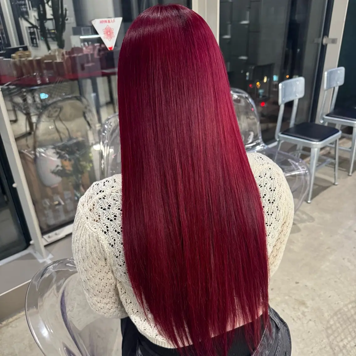 カラー ダブルカラー 髪質改善 ヘアカラー トリートメント 透明感カラー🤍/ 韓国ヘア🎀めいのヘアスタイル
