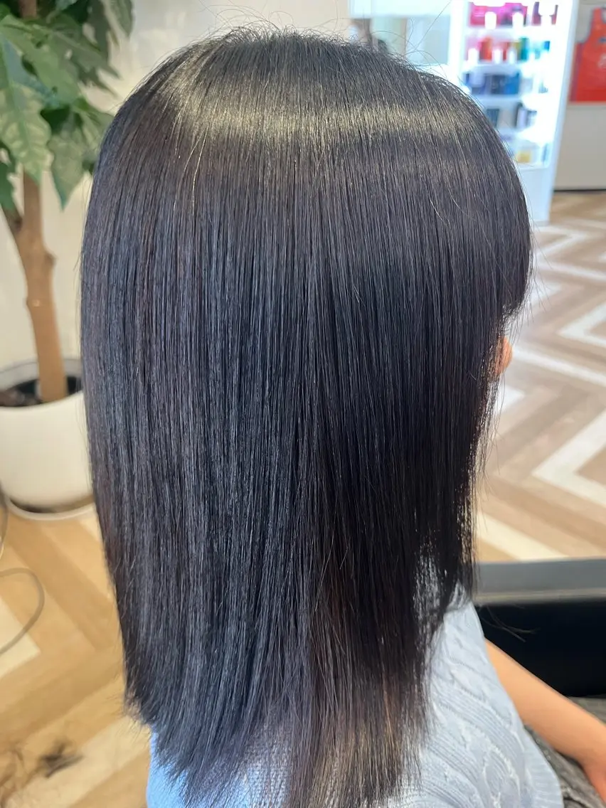 ミディアム トリートメント 艶髪特化 しゅんぼう 長岡髪質改善のヘアスタイル
