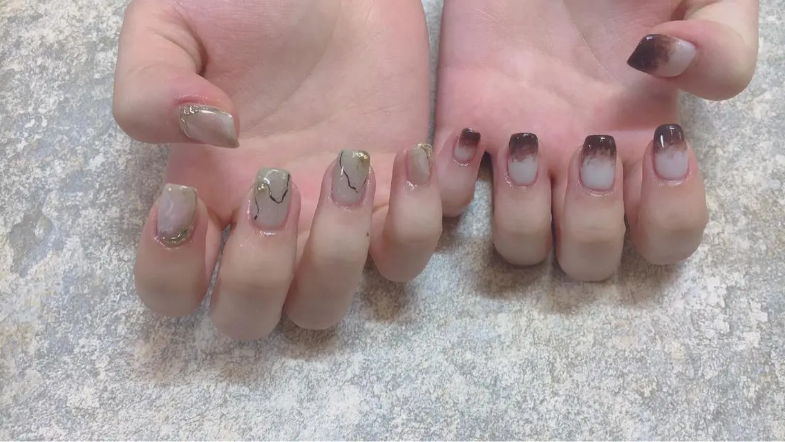 ネイル ハンドネイル LOVE NAIL 💕Sonoのネイルデザイン