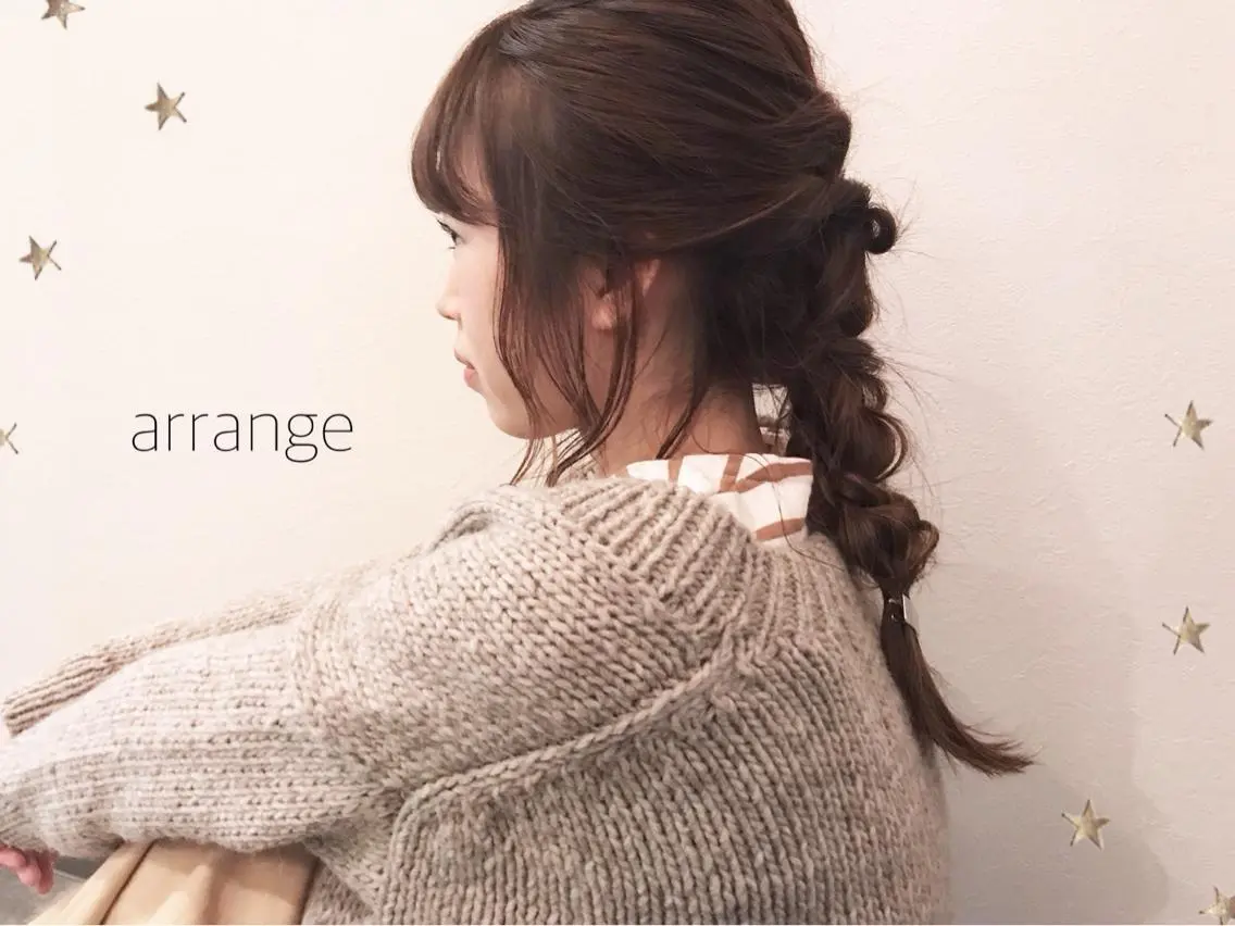 ロング ヘアアレンジ 市川 千夏のヘアスタイル