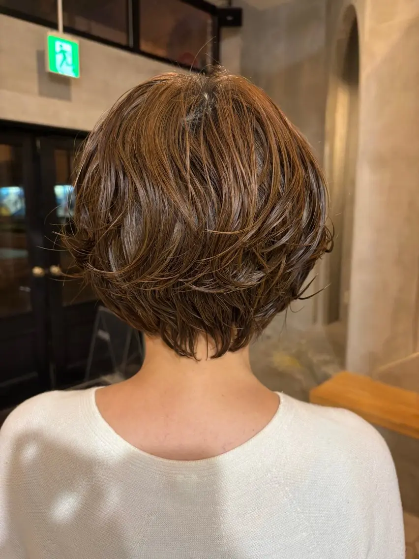 カット シャンプーブロー込🧼(ショート)の写真