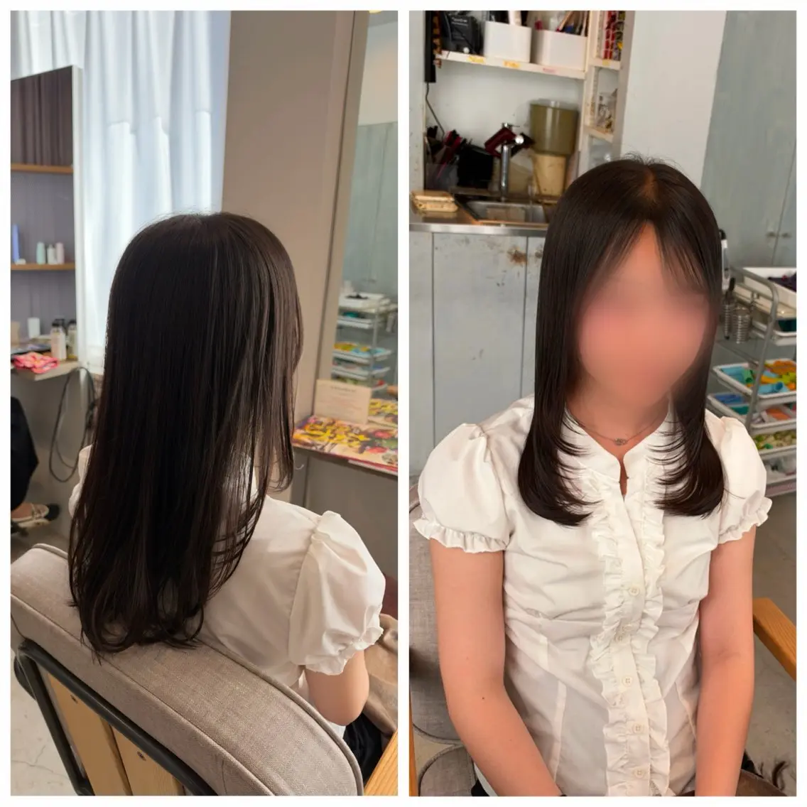 ロング 真鍋 月音のヘアスタイル