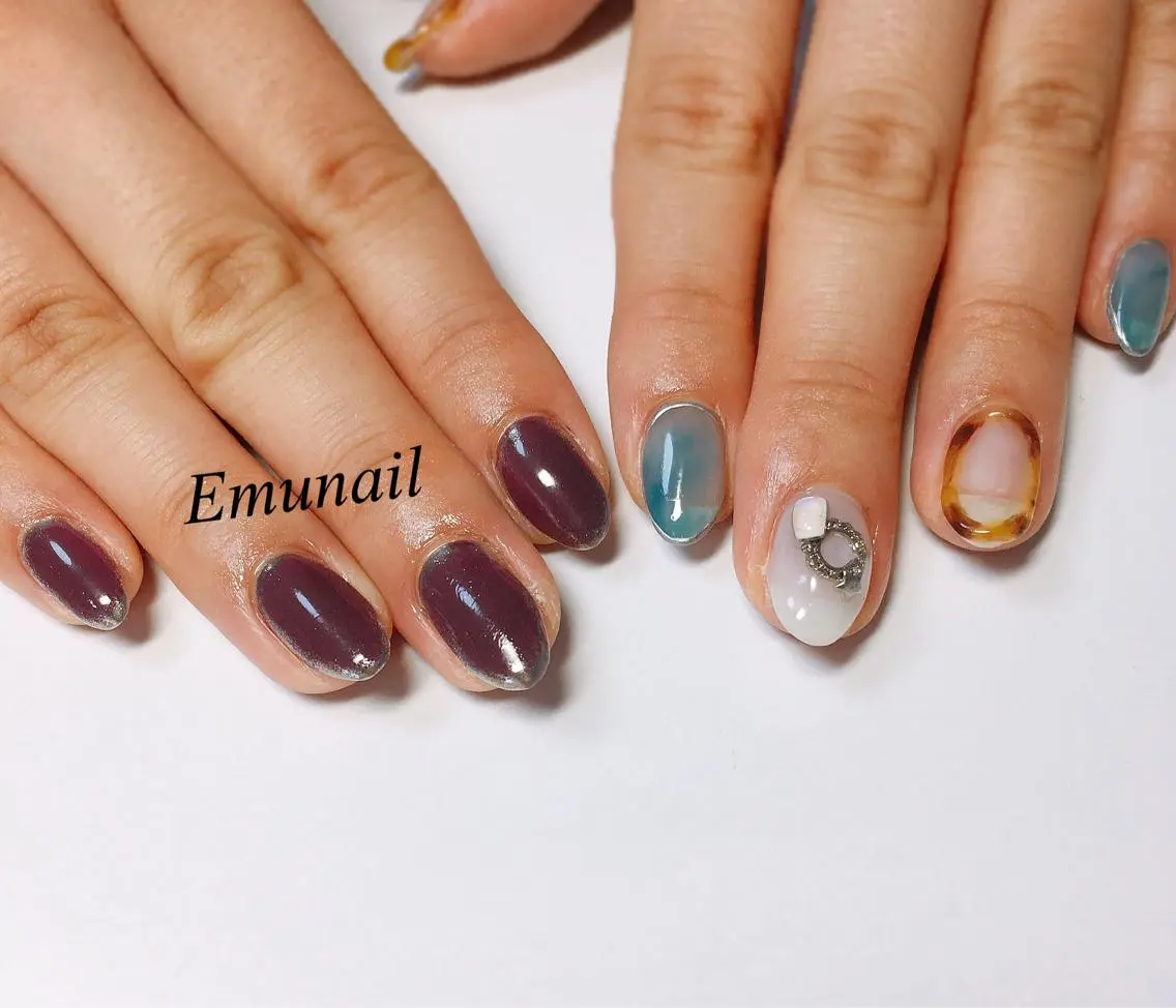 ネイル ハンドネイル Emu Nailのネイルデザイン