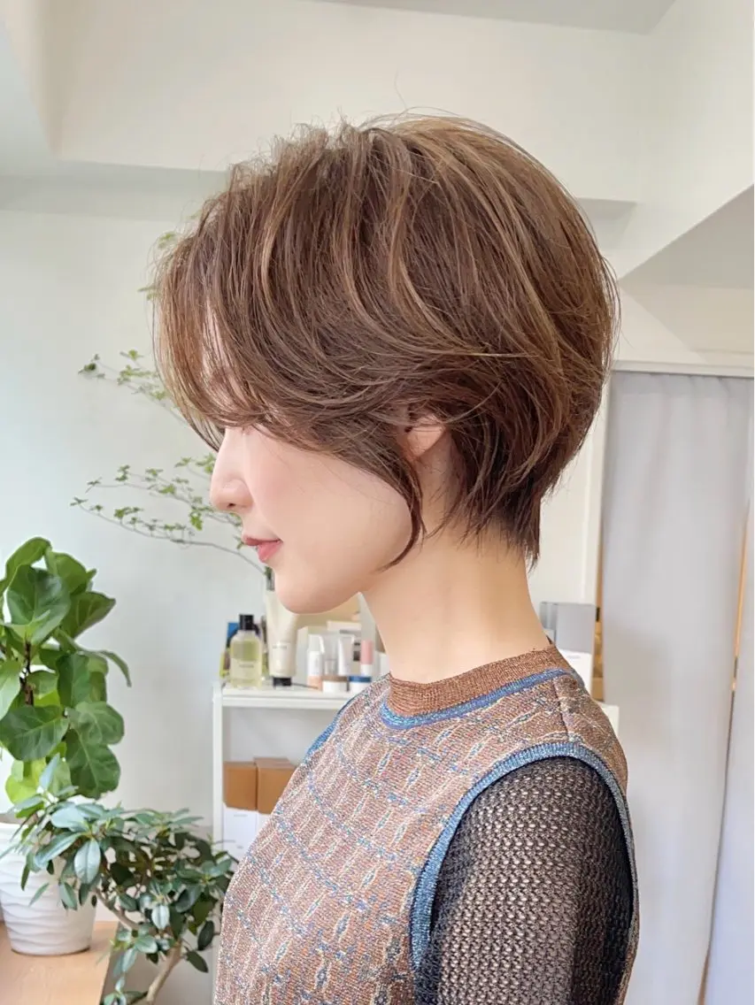 ショート an🦋ショート/シ ョートボブ【日本橋】のヘアスタイル