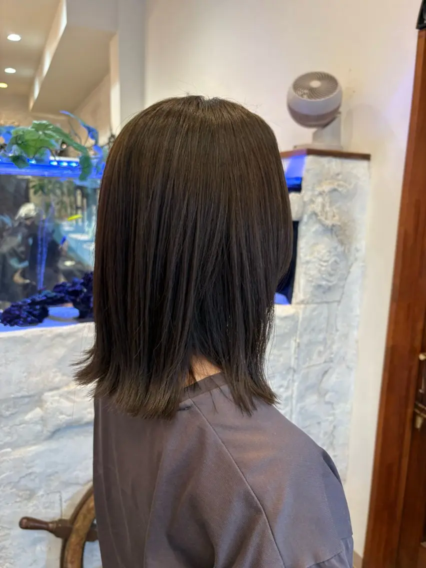 カラー ヘアカラー 永井 麻美のヘアスタイル