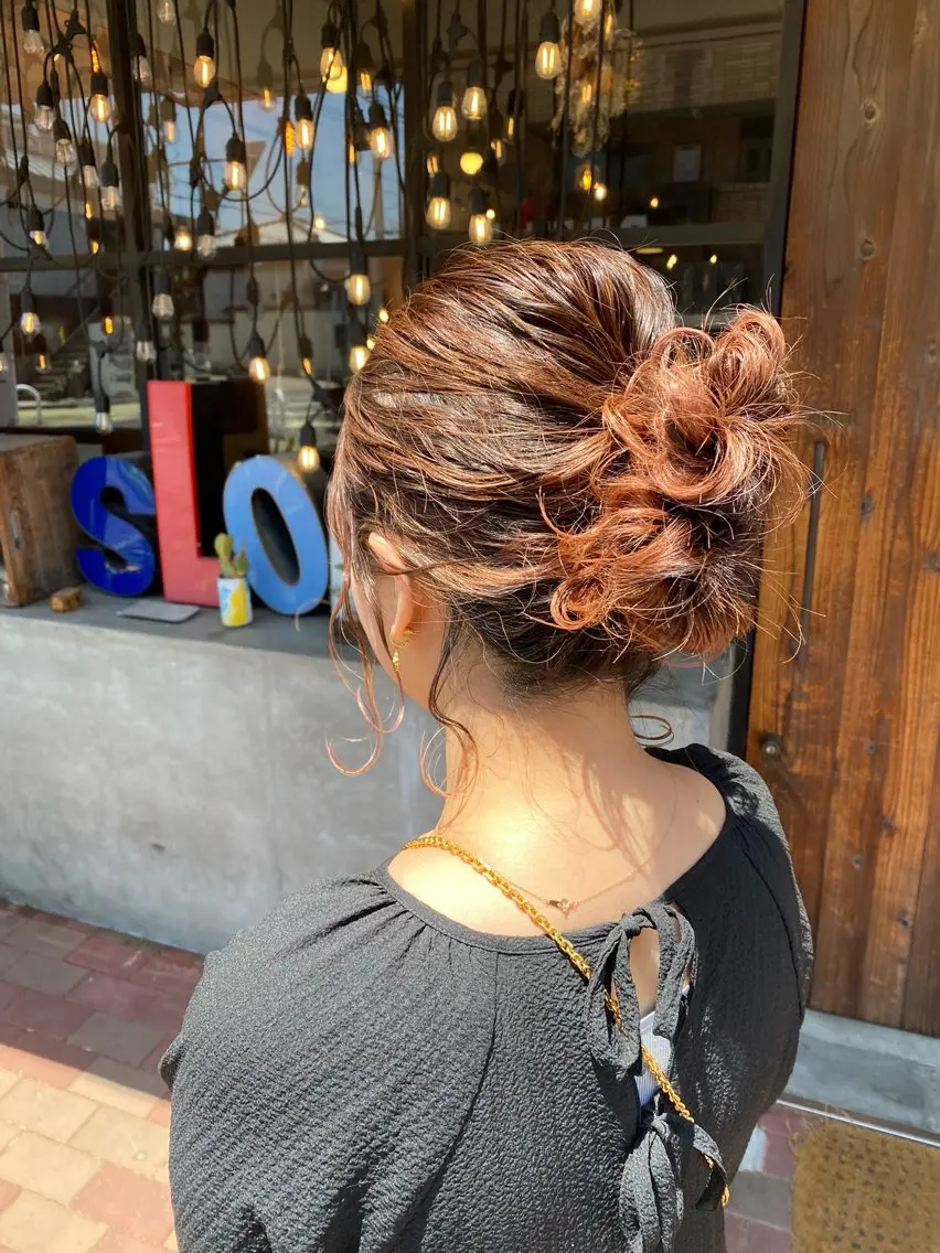 ミディアム slow✂︎ 矢野芹奈のヘアスタイル