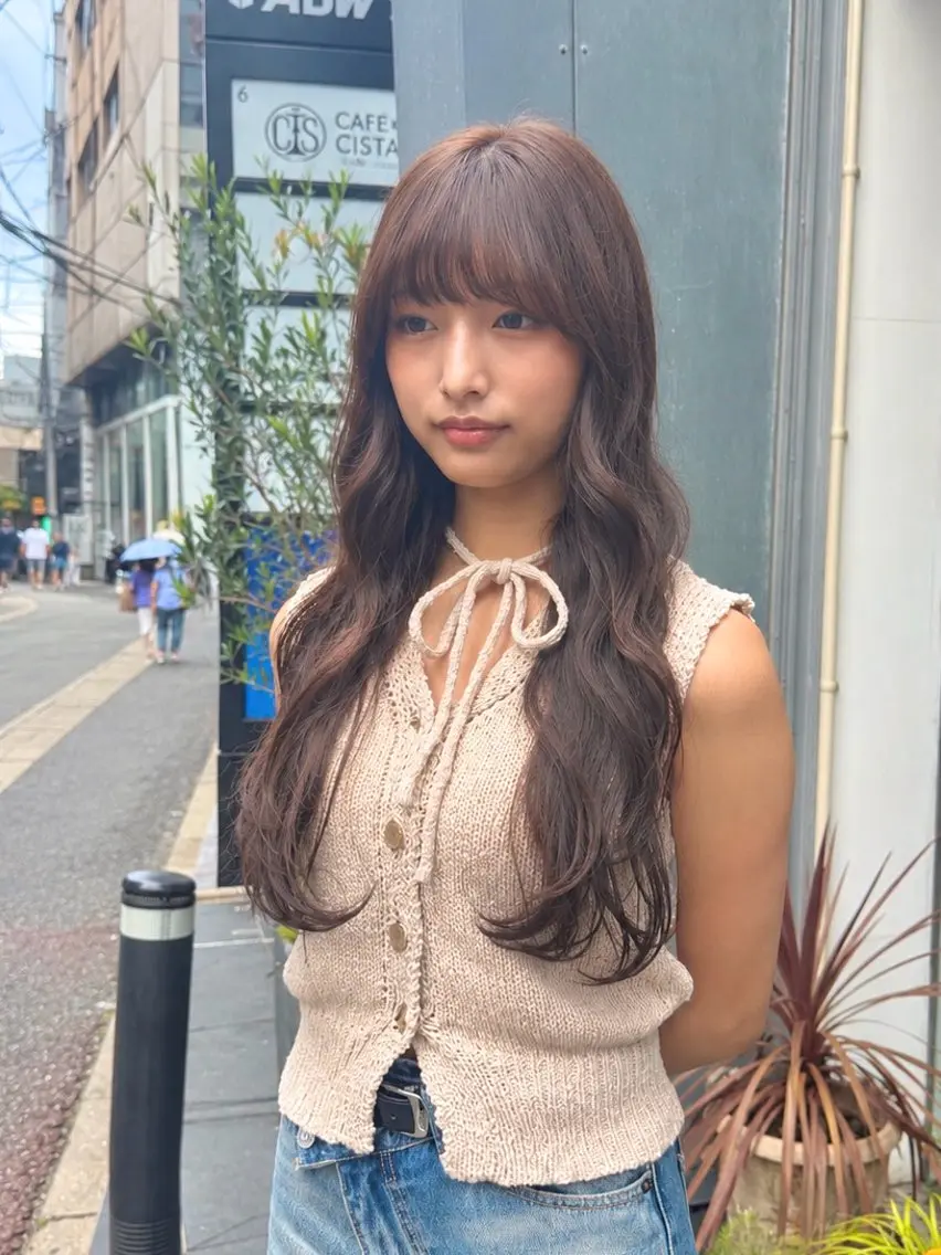 セミロング カラー トリートメント "Daisy" Rio /大名・天神のヘアスタイル