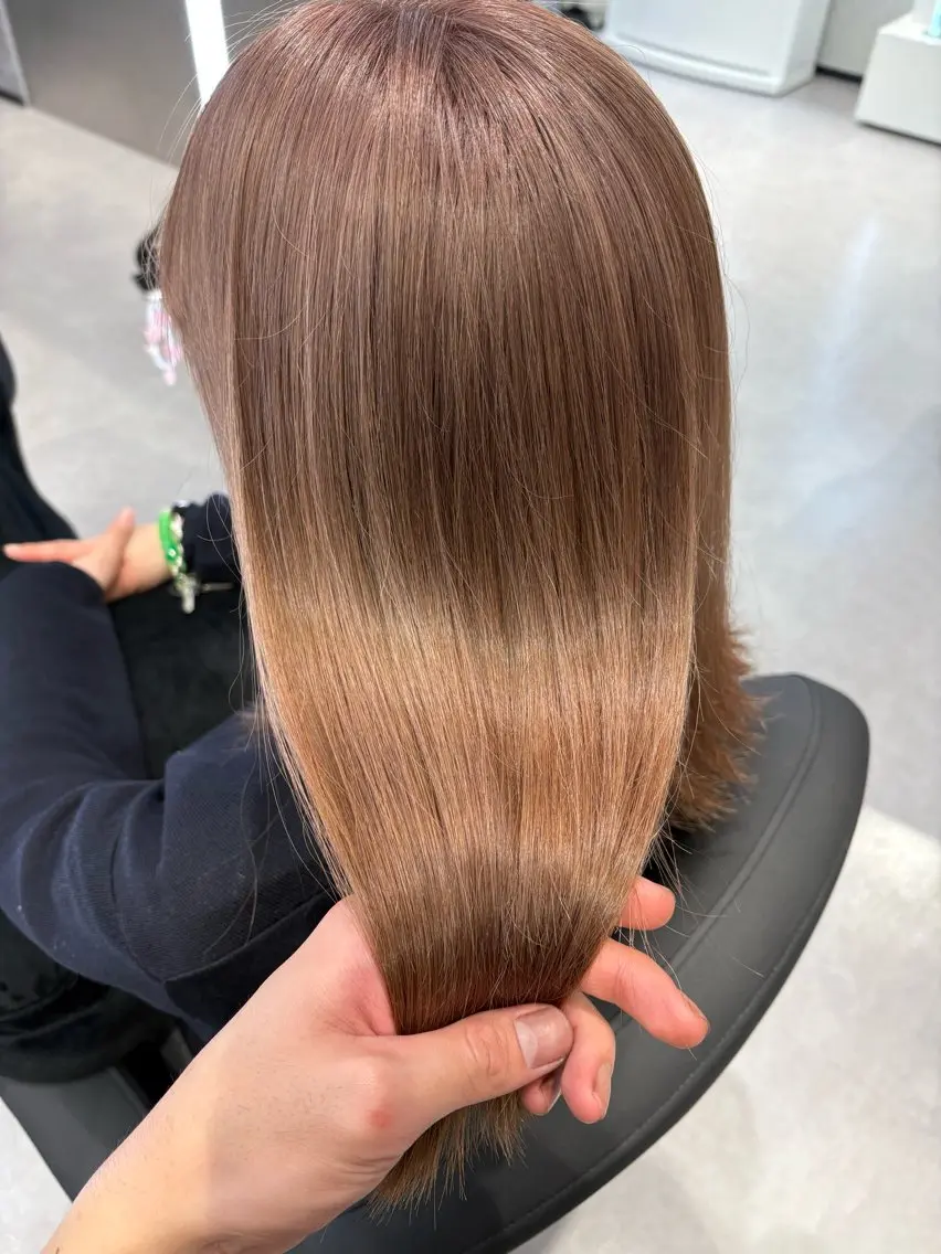 ロング カラー 東 奎吾のヘアスタイル
