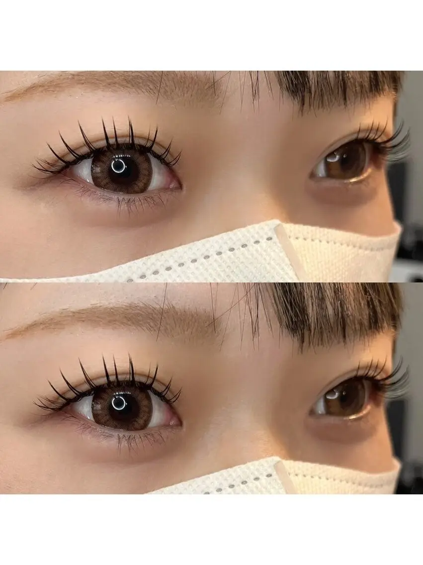 マツエク100本👀（コーティング付き、オフ有り）の写真