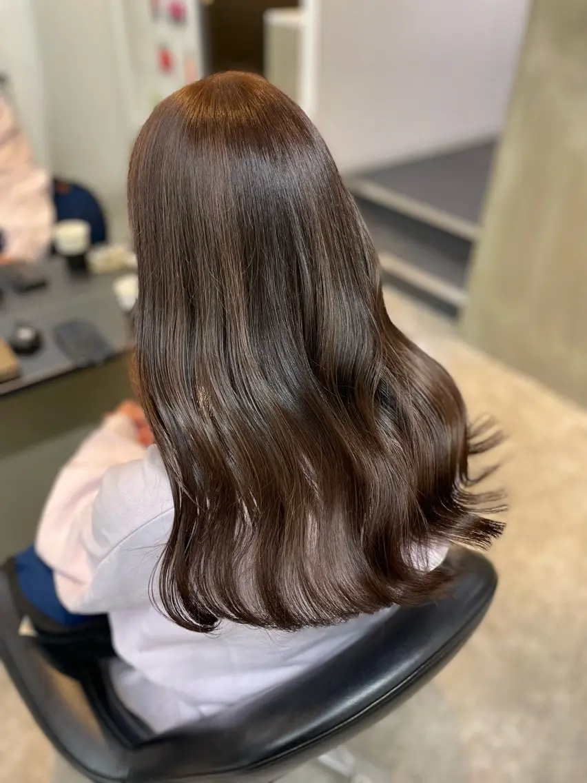 ロング カラー ハイライトカラー ハイライト クリスマス 柳田 光のヘアスタイル