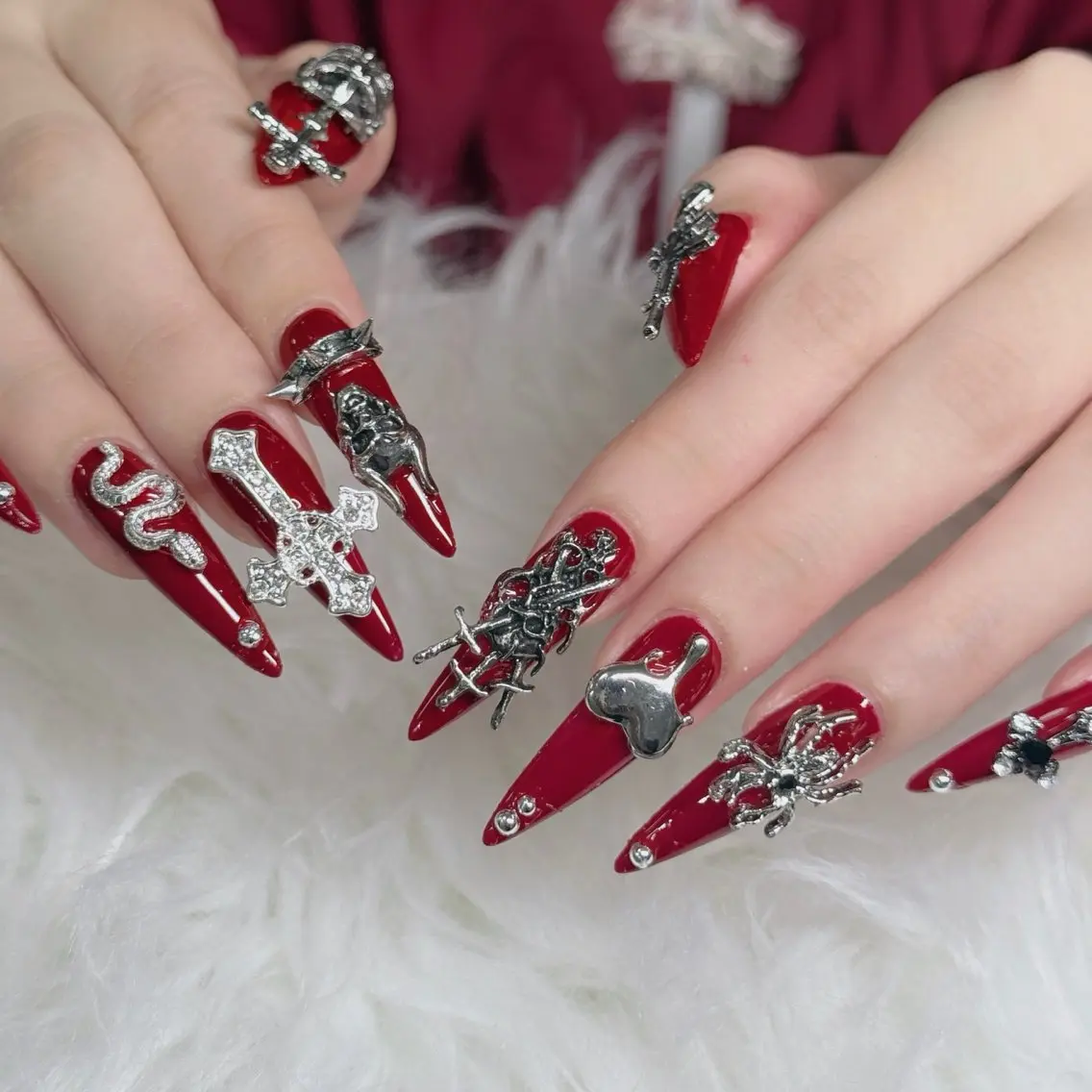 ネイル フットネイル フレンチネイル グラデーション 韓国ネイル ロングネイル ハンドネイル Hani Nail Salonのネイルデザイン