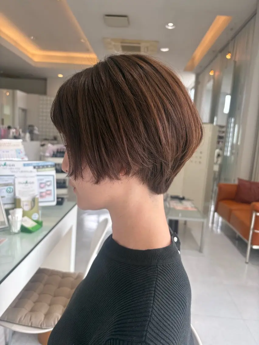 ショート 稲熊 あみのヘアスタイル