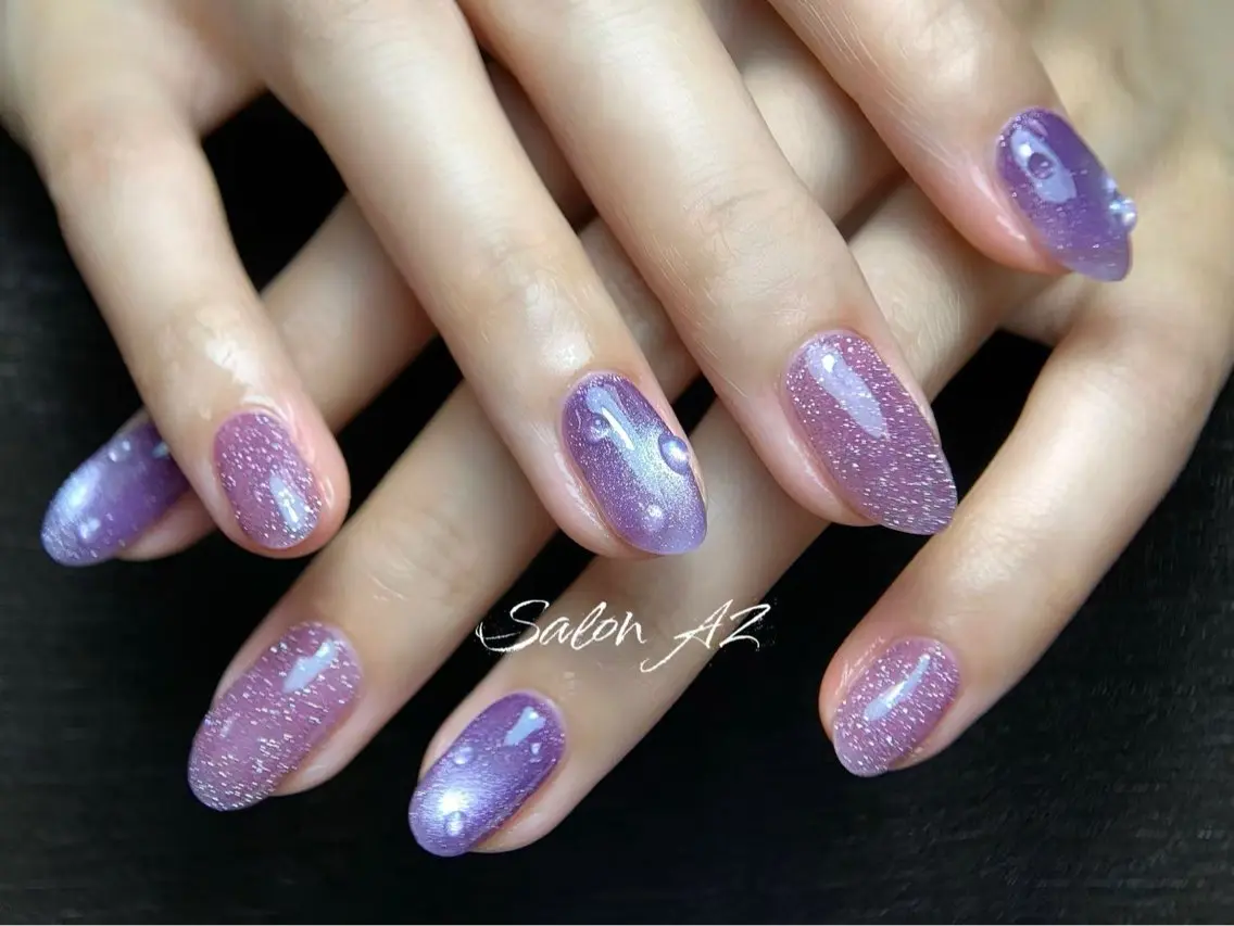 ネイル アートネイル フットネイル フレンチネイル マグネットネイル 持ち込み ハンドネイル salon AZのネイルデザイン