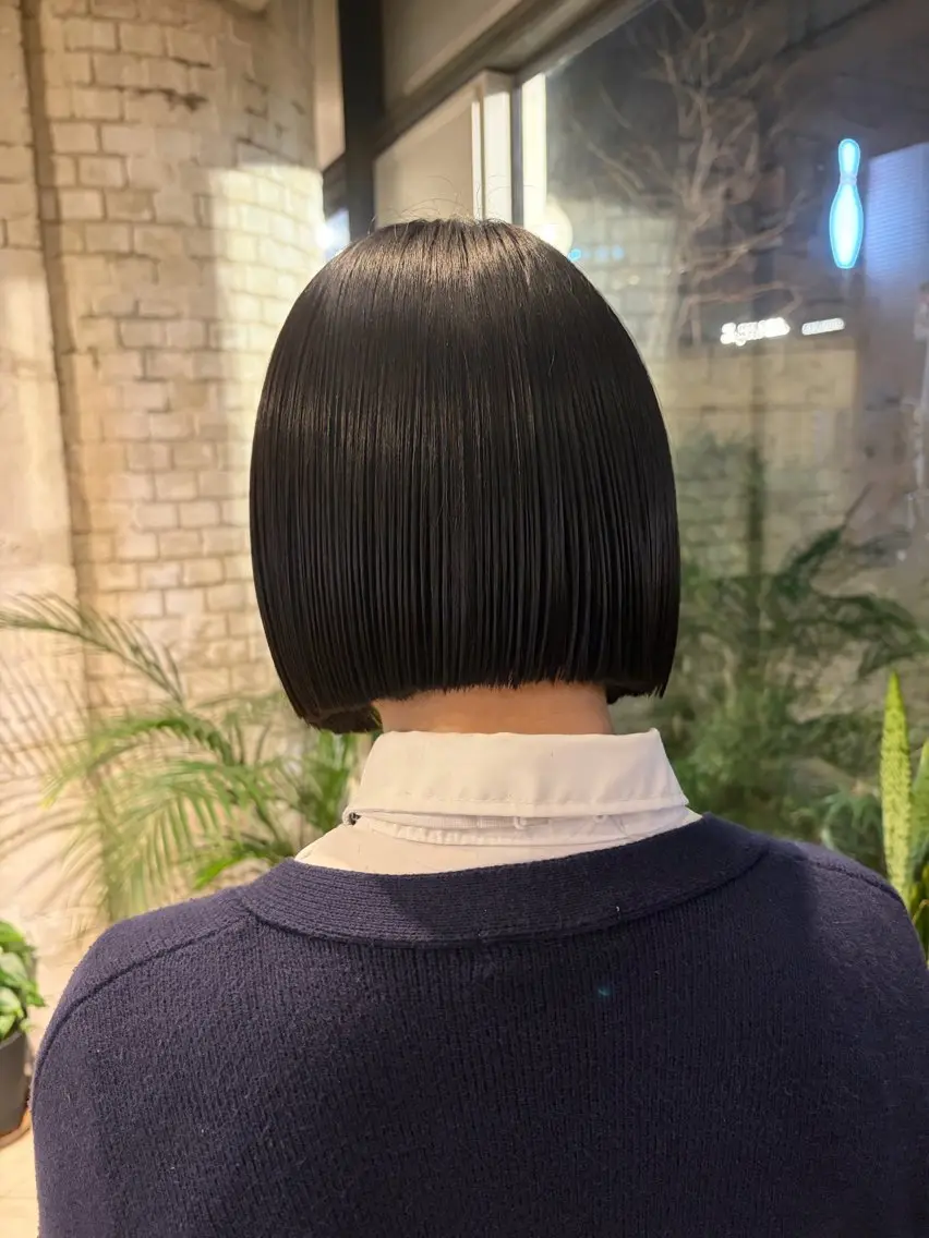 ショート ボブ 杉崎 朝佳のヘアスタイル