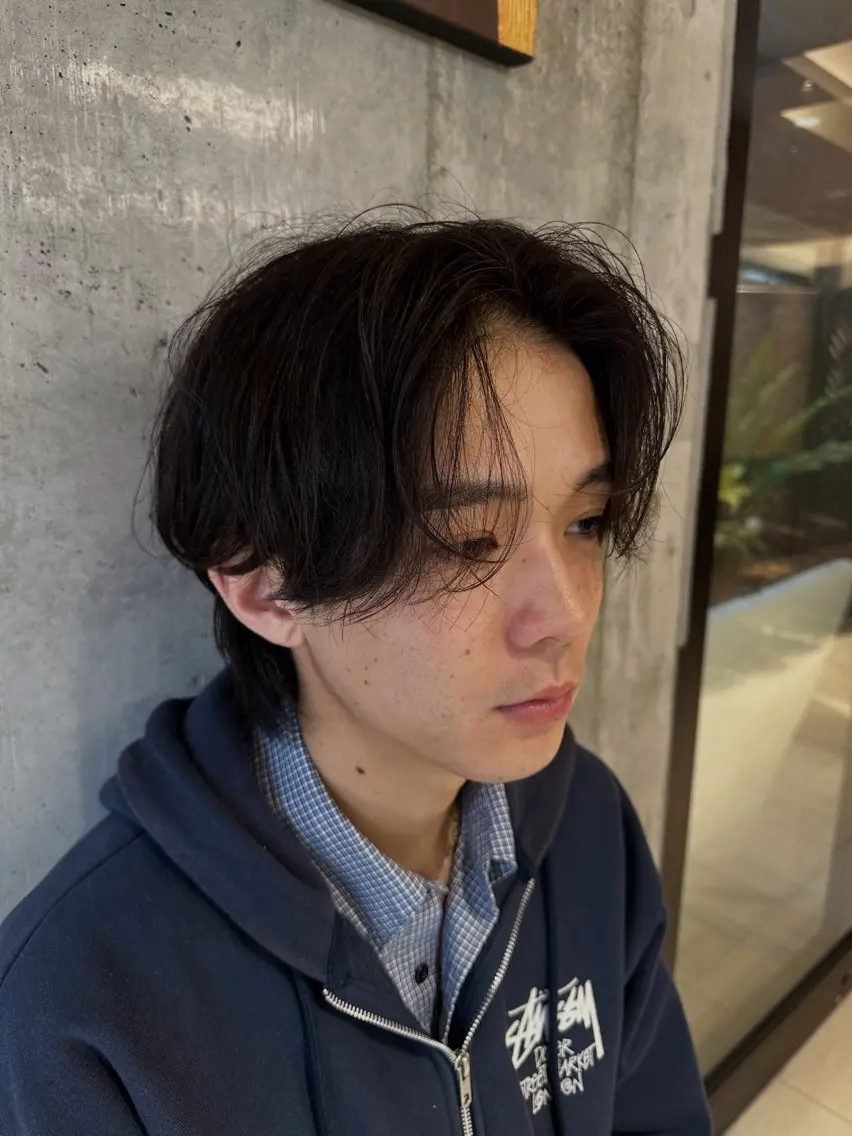 メンズ似合わせカットの写真