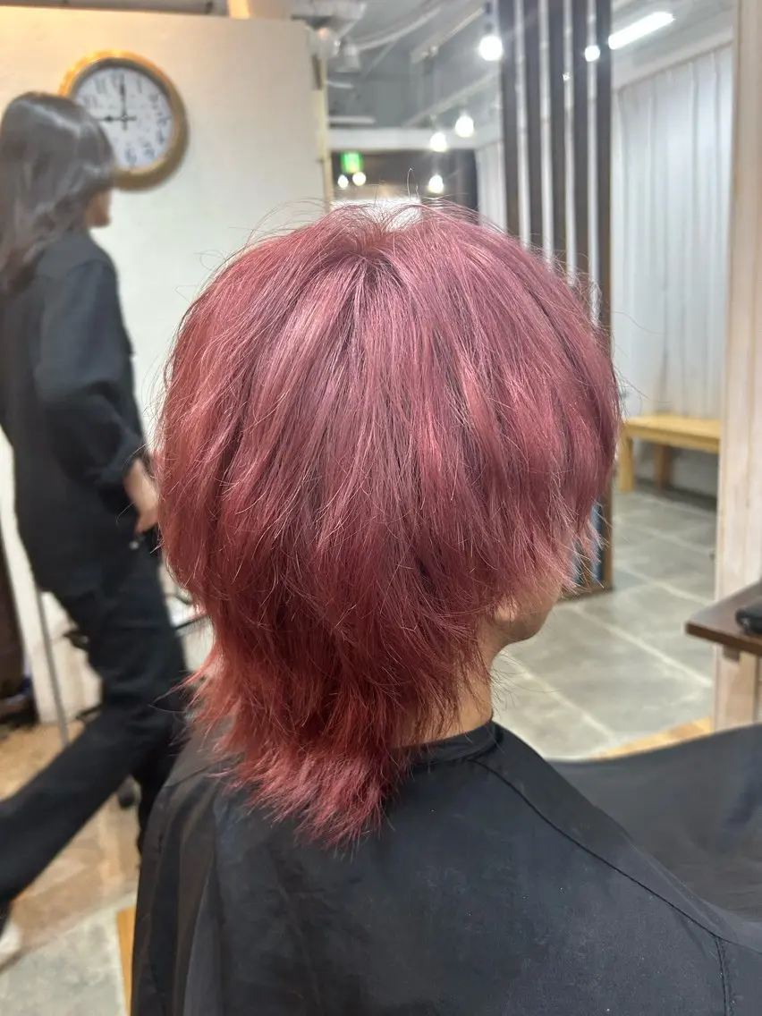 ショート カラー メンズ メンズブリーチ メンズハイライト メンズインナーカラー メンズ韓国風 メンズパーマ カット ヘアカラー トリートメント メンズパーマ 髪質改善☆有馬のヘアスタイル