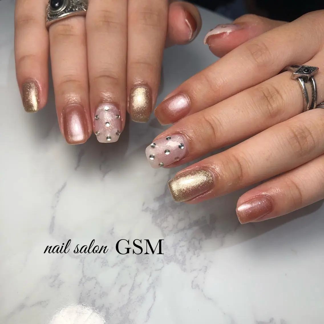 ネイル ハンドネイル nail salon GSMのネイルデザイン