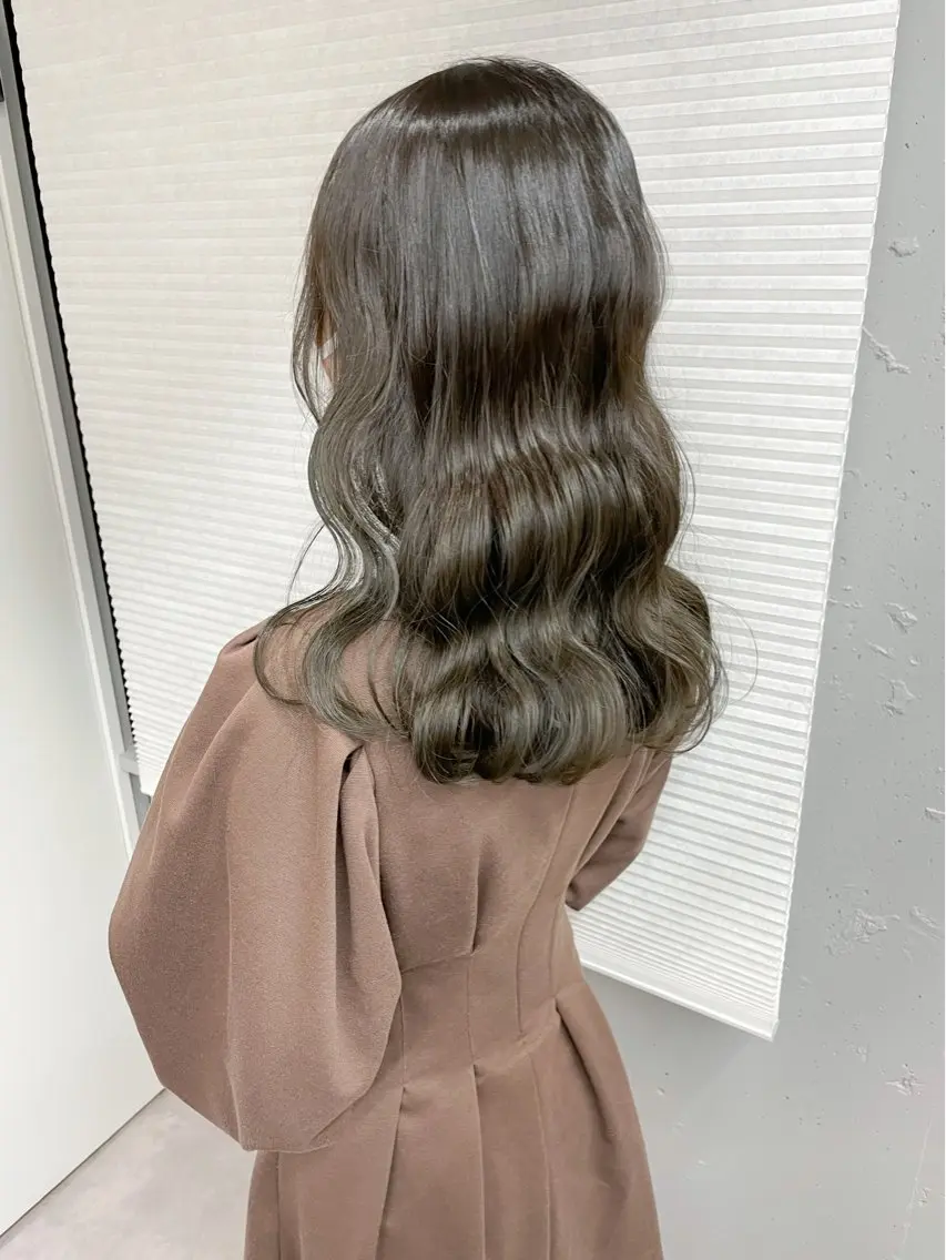 🌟似合うに出会う🌟髪質改善カラー+メンテナンスカット+マイクロバブル付きの写真