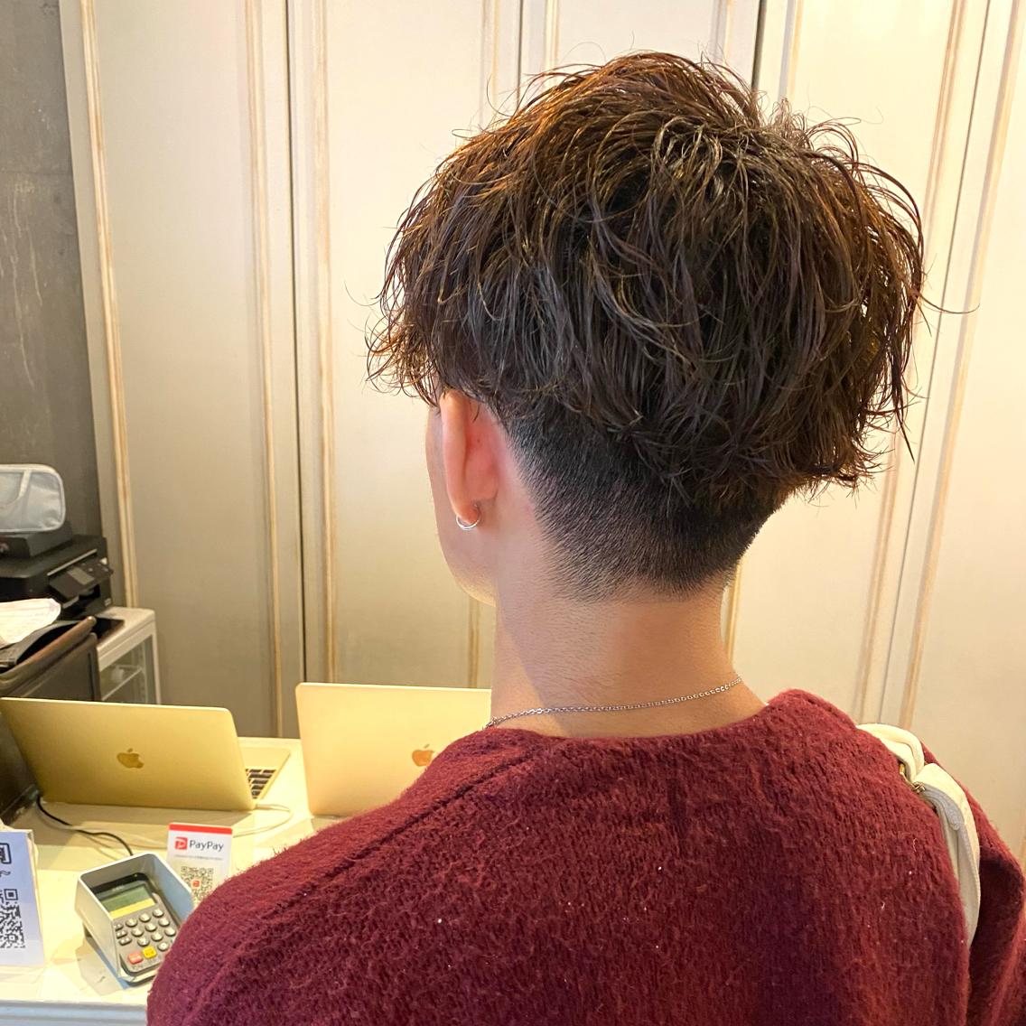 ショート カラー パーマ メンズ ✨店長/原宿/艶髪✨ 阿部凌太郎のヘアスタイル