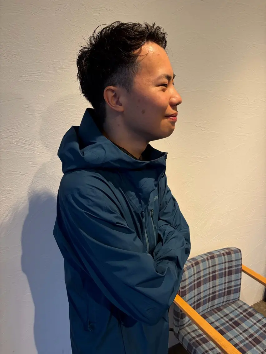 メンズ カット KYOSUKE ラフィスヘアーリーベのヘアスタイル