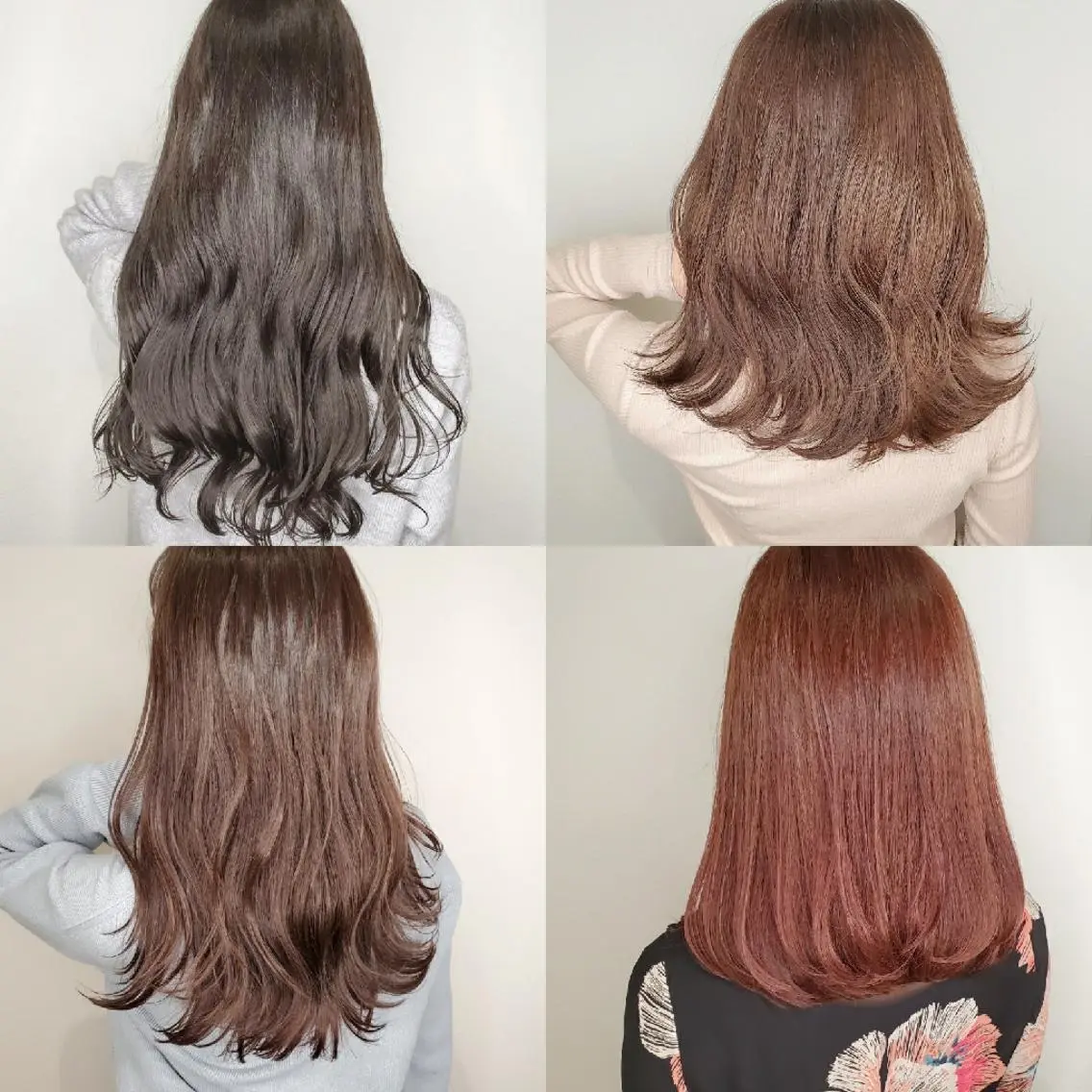 セミロング カラー 透明感カラー ヘアカラー トリートメント レイヤーカット/ ウルフカット/大橋 のヘアスタイル
