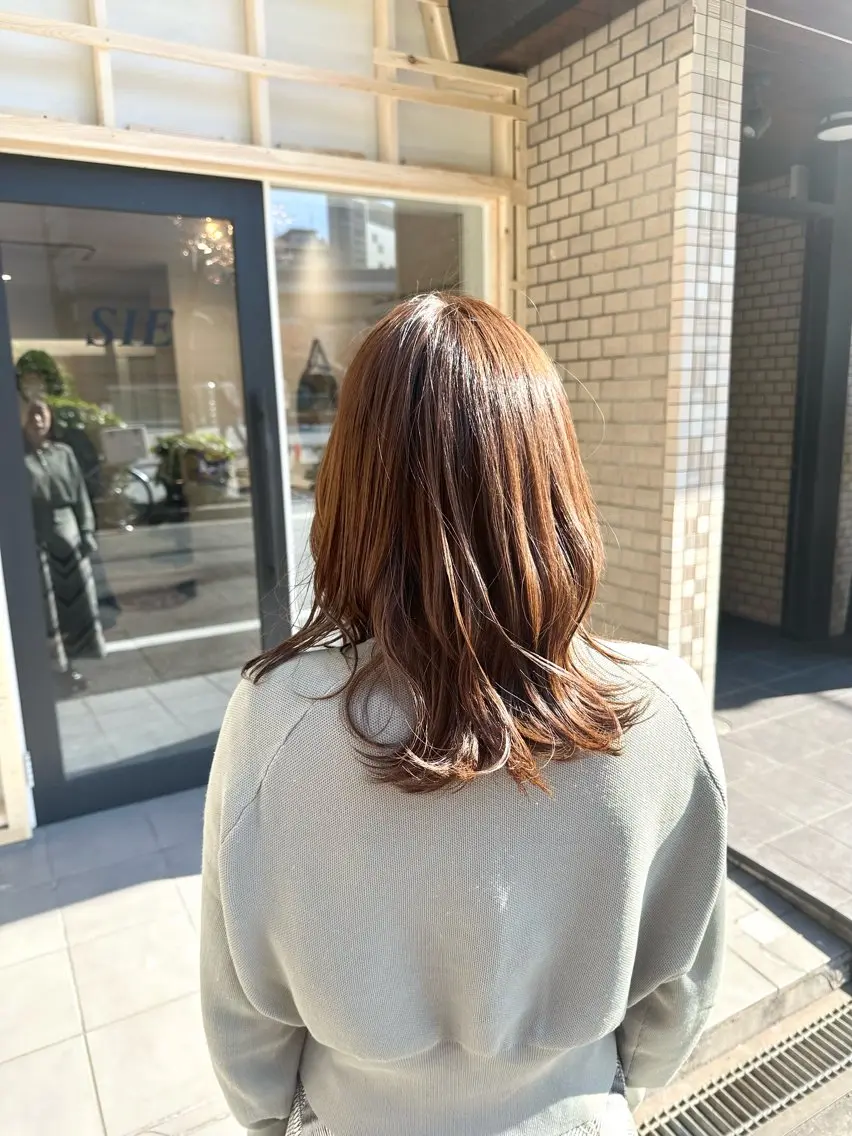 カラー ブラウンカラー 🌸髪質改善🌸 小河穂香のヘアスタイル