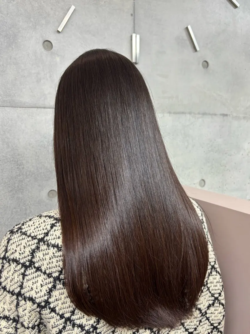 ロングカット+2STEPトリートメント🥣✨炭酸泉付き🫧シャンプーブロー込◎(最低3cm以上カット✂️)の写真