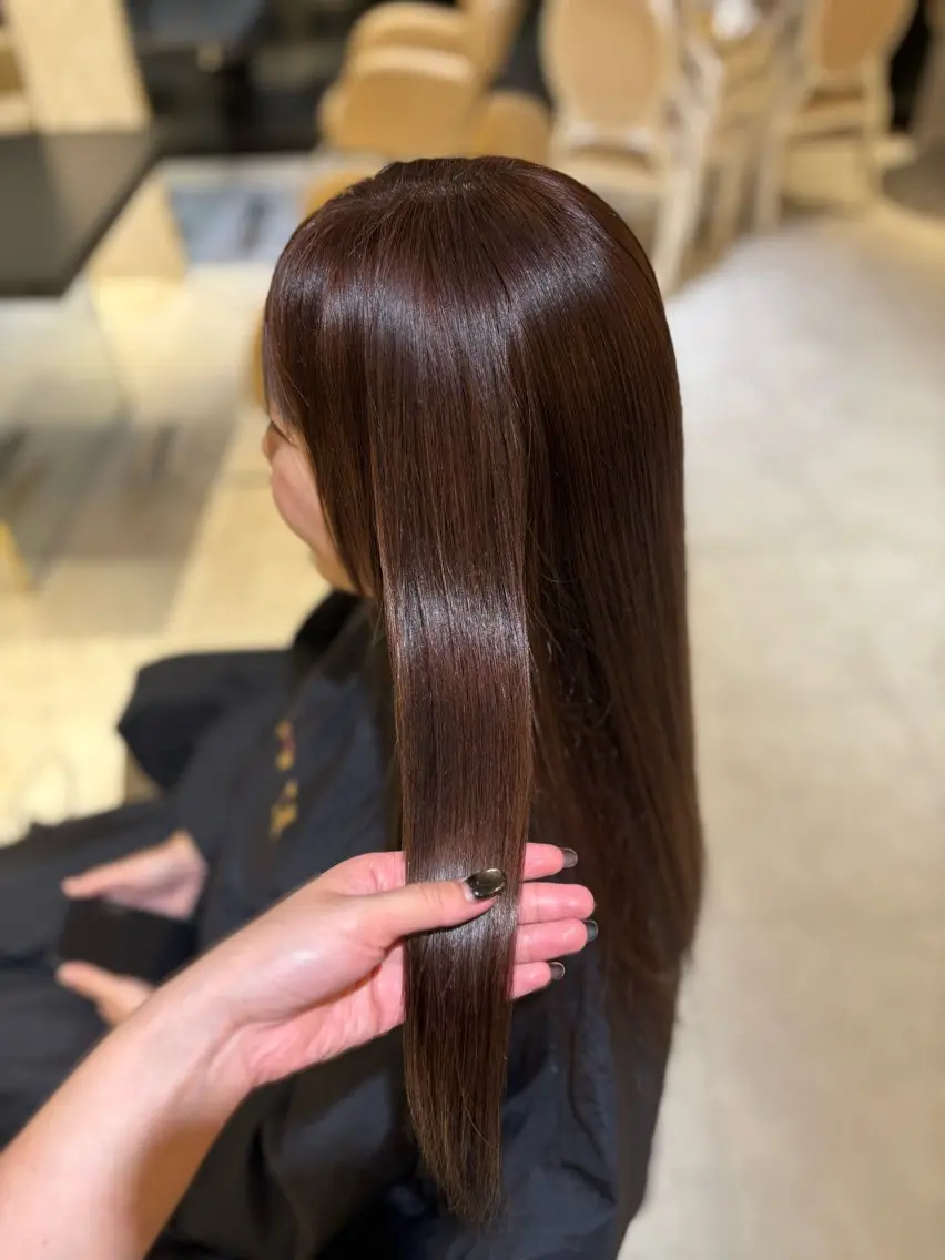 ロング 清水 紗葵のヘアスタイル