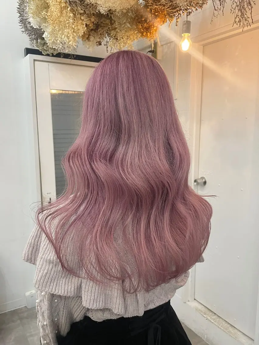ロング カラー カット ヘアカラー トリートメント 原宿/ダブルカラー/ ブリーチ🎀れいなのヘアスタイル