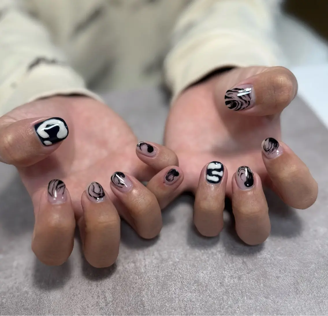 ネイル メンズネイル ハンドネイル Monica nails/福島のネイルデザイン