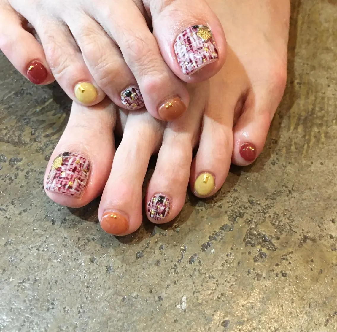 ネイル フットネイル DEEP nail salonのネイルデザイン