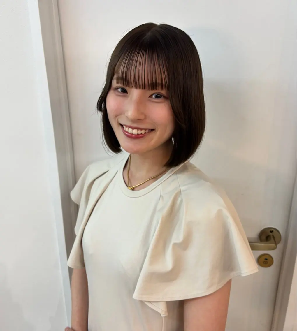 カラー 🤍Nozomi/ オリーブカラー🌿のヘアスタイル