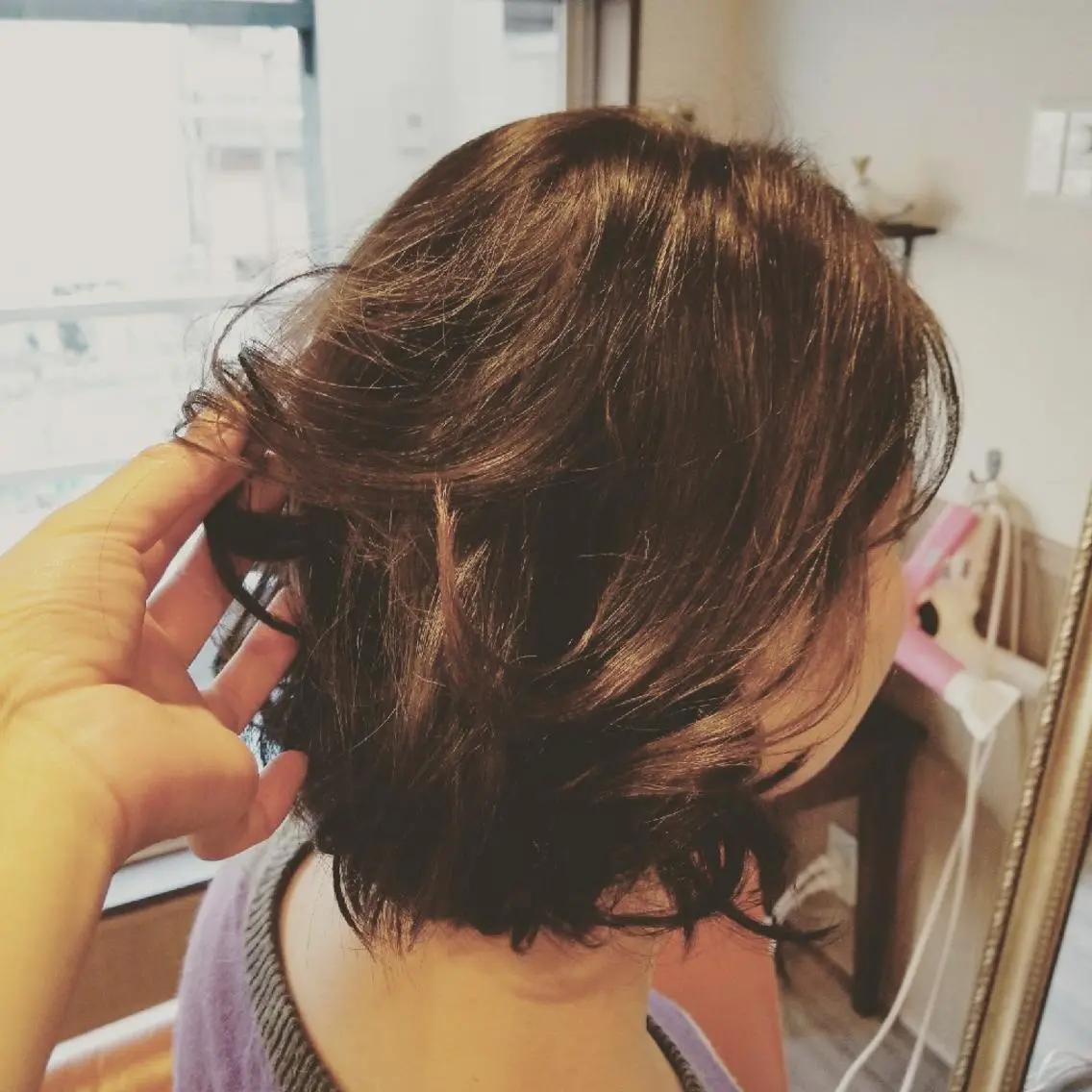 ショート カラー アディクシーカラー 外国人風カラー spa hair ark 富井直美のヘアスタイル