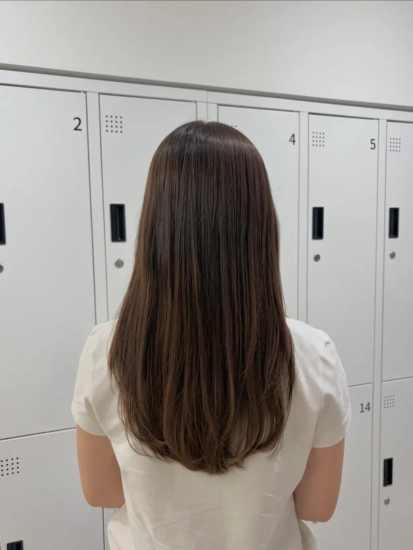 カラー ヘアカラー 松本 ゆらのヘアスタイル