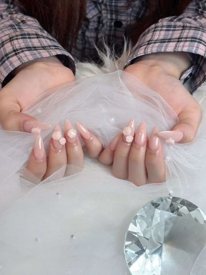 ネイル キラキラネイル 韓国ネイル マグネットネイル 夏ネイル ワンホンネイル ハンドネイル Sully Nail  Labのネイルデザイン