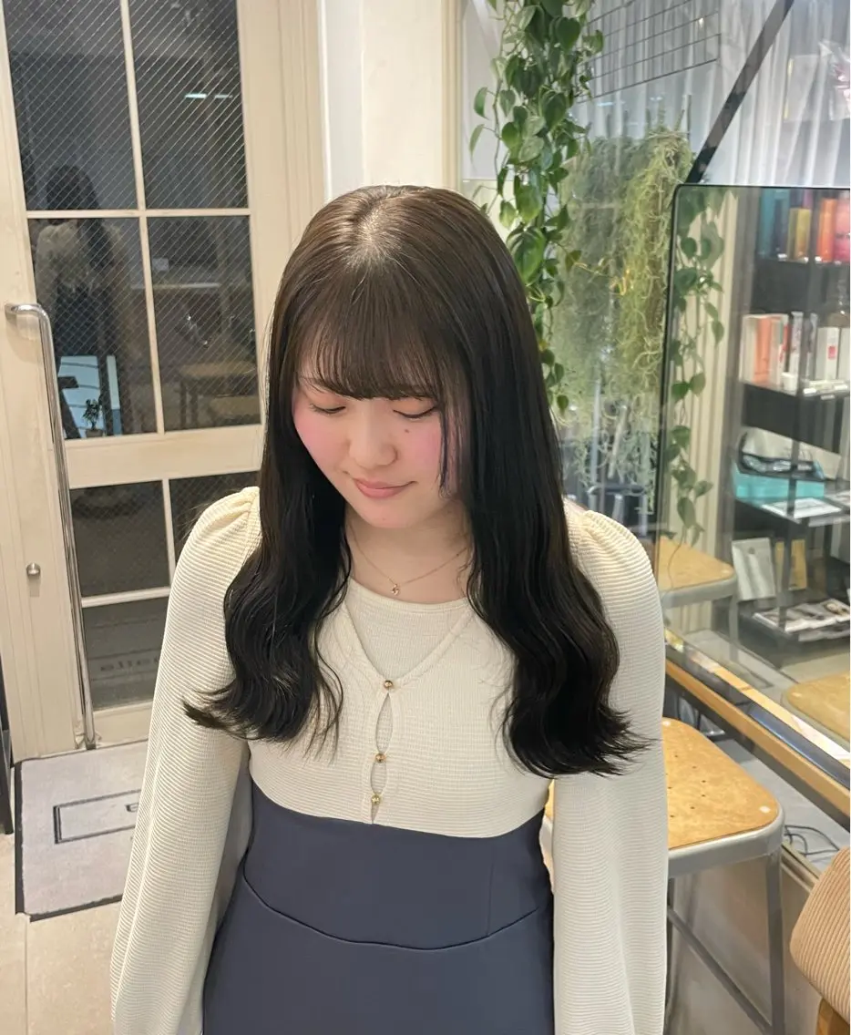カラー とば みゆうのヘアスタイル