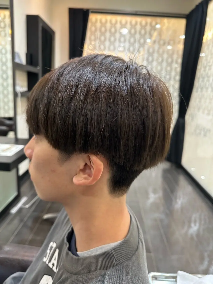 カラー メンズ ナチュラルヘア 神田一瑳のヘアスタイル