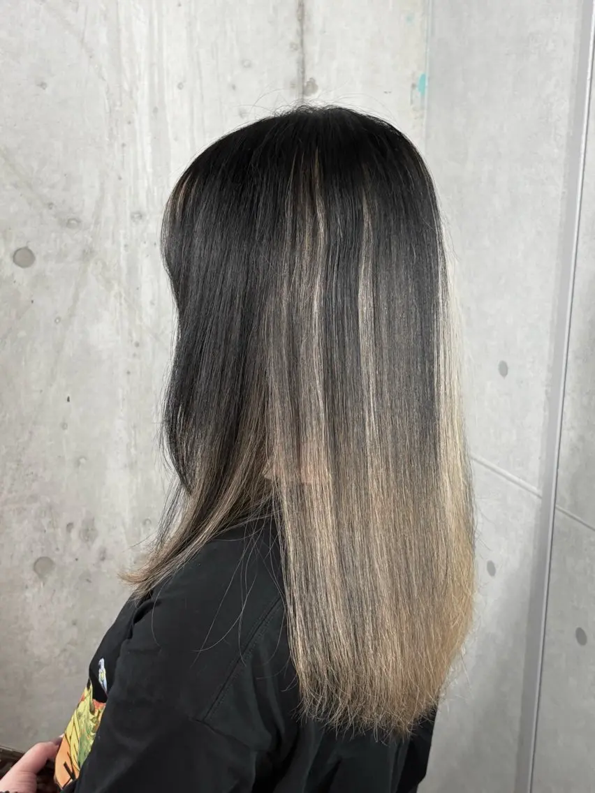 セミロング カラー ヘアカラー 🎗️かとう しほ🎗️のヘアスタイル