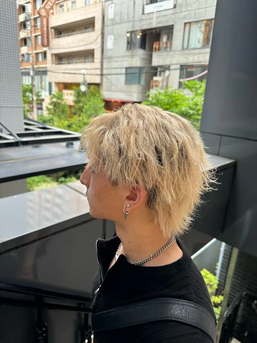 メンズ カット 河野 悠のヘアスタイル