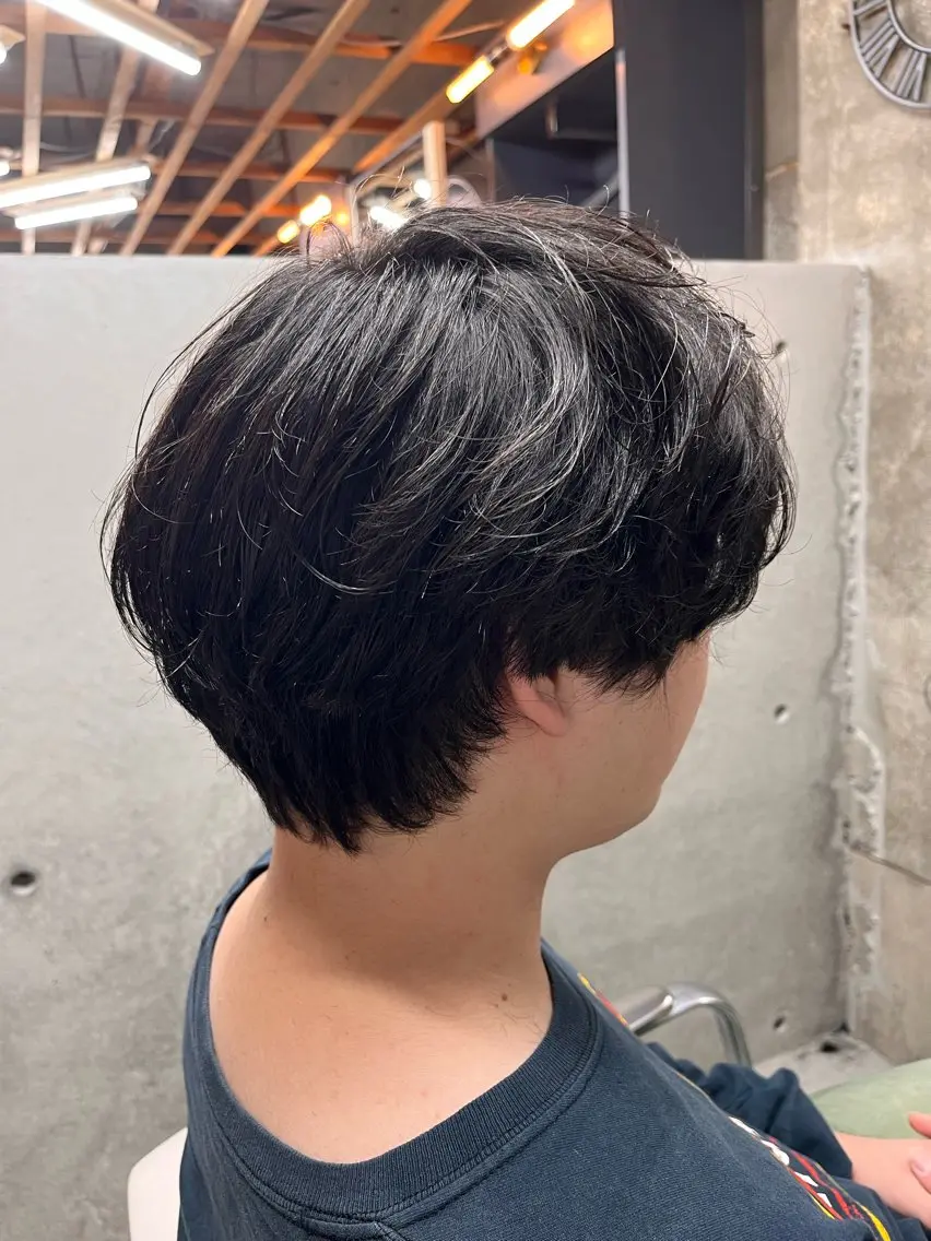 🔥学割限定🔥似合わせメンズカット🔥+ニュアンスケアパーマorケアパーマ落としの写真