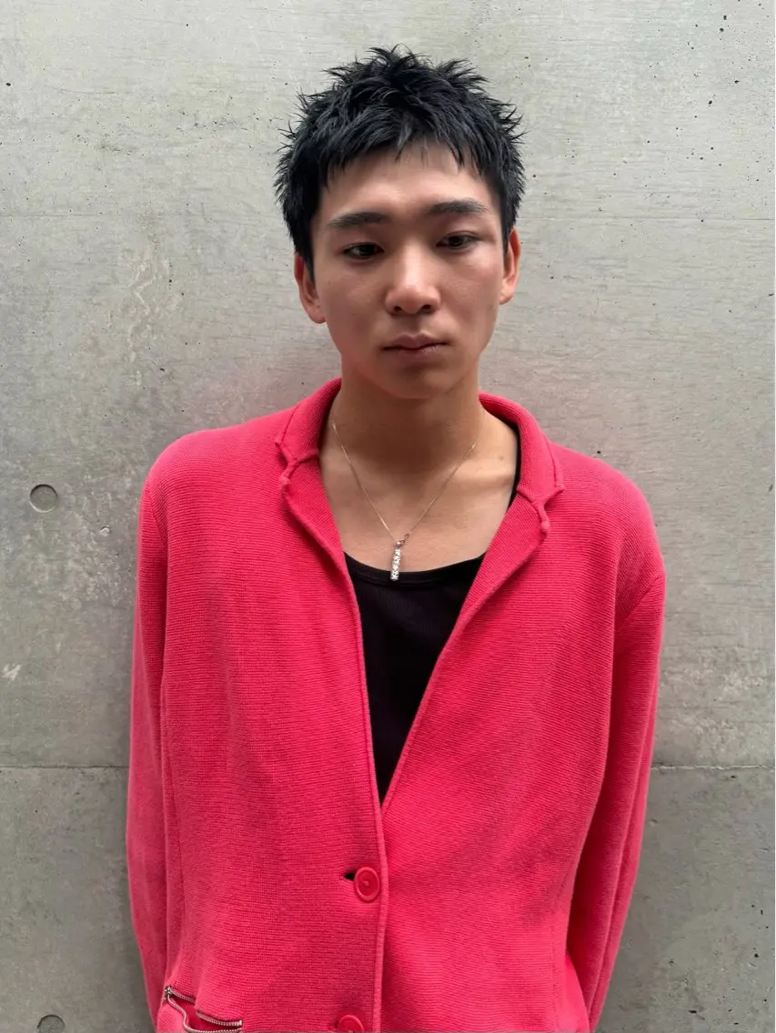 ショート メンズ スパイキーショート ショートヘア 神田橋 翔太郎のヘアスタイル