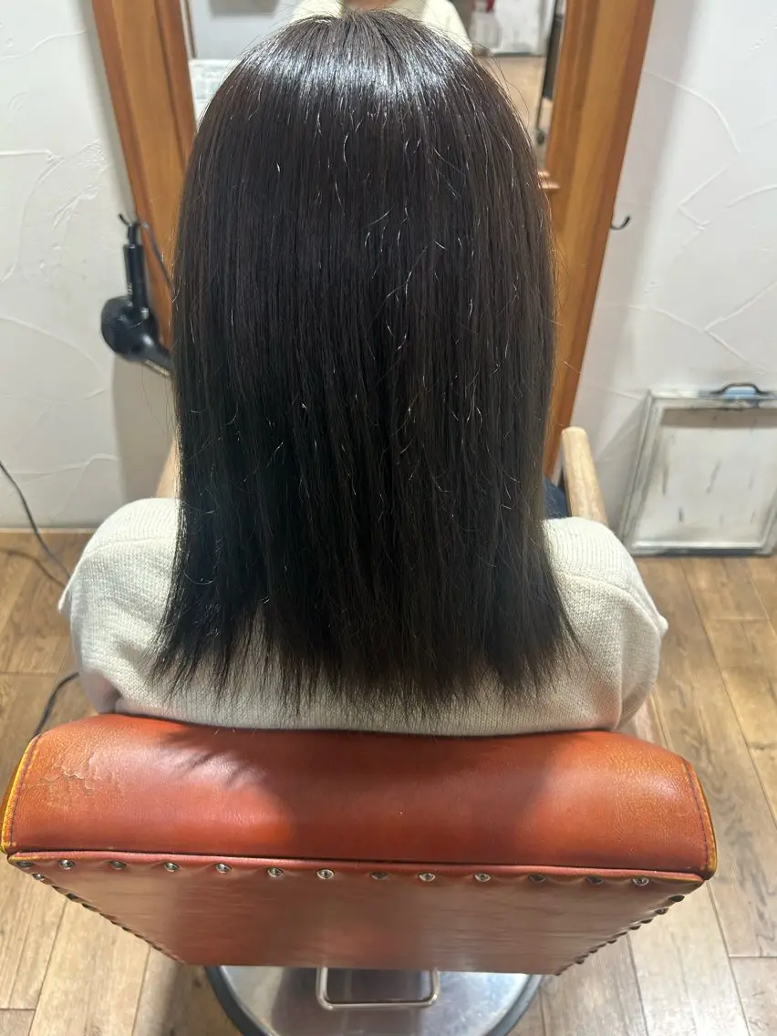 ミディアム ヘアカラー 木村 優輝斗のヘアスタイル